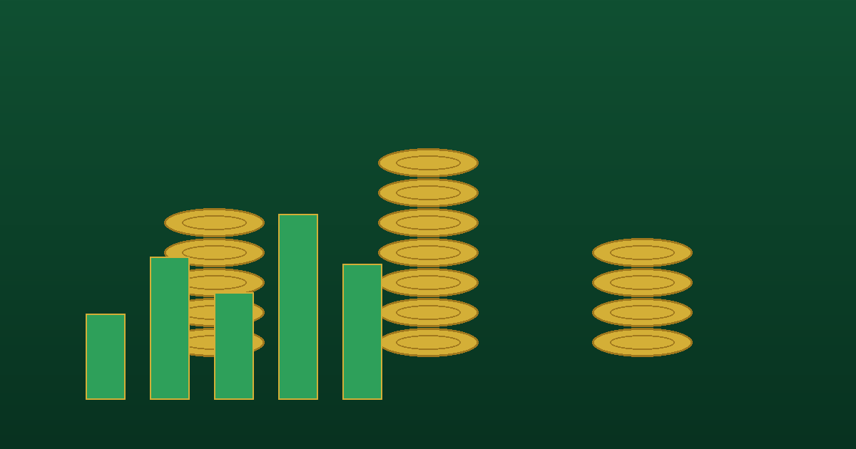 client lifetime value calculator — geometric illustration