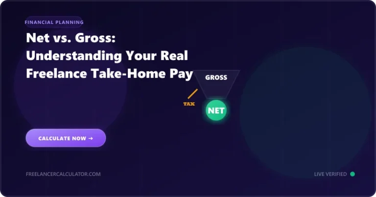 Net vs. Gross: Understanding Your Real Freelance Take-Home Pay