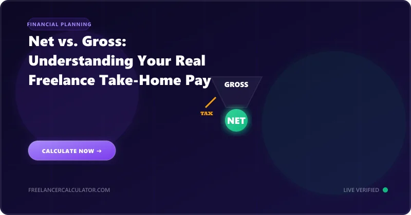 Net vs. Gross: Understanding Your Real Freelance Take-Home Pay