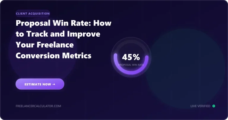 Proposal Win Rate: How to Track and Improve Your Freelance Conversion Metrics