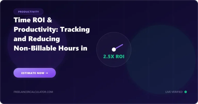 Time ROI & Productivity: Tracking and Reducing Non-Billable Hours in Your Solo Business