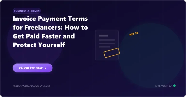 Invoice Payment Terms for Freelancers: How to Get Paid Faster and Protect Yourself