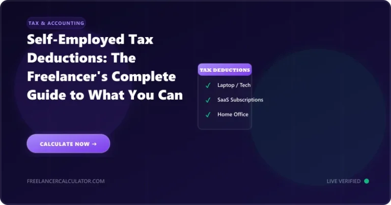 Self-Employed Tax Deductions: The Freelancer’s Complete Guide to What You Can Write Off