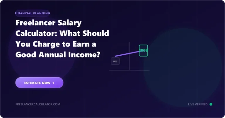 Freelancer Salary Calculator: How to Reverse-Engineer Your Target Income