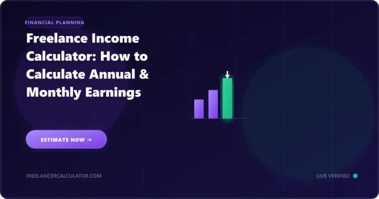 Freelance Income Calculator: How to Calculate Annual & Monthly Earnings