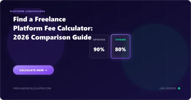 Freelance Platform Fee Calculator: Upwork vs. Fiverr vs. Contra vs. Toptal