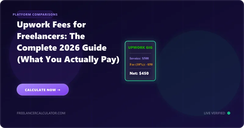 Upwork Fees for Freelancers: The Complete 2026 Official Guide