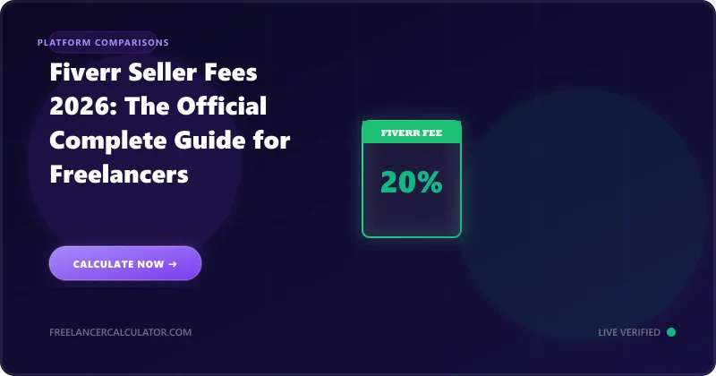 Fiverr Seller Fees 2026: The Official Complete Guide for Freelancers
