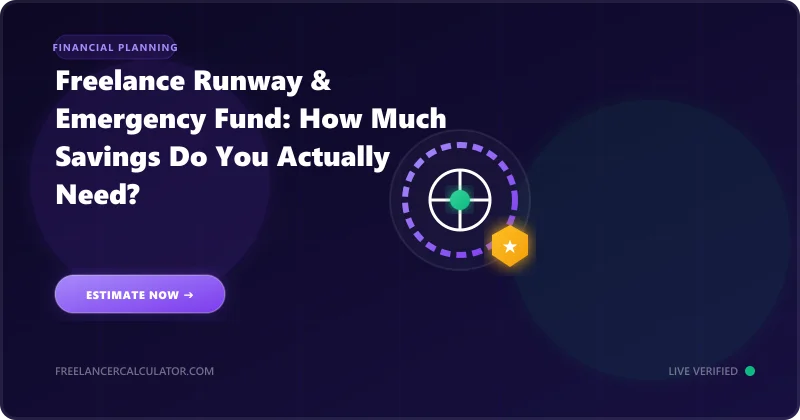 Freelance Financial Runway Calculator: How Long Can You Survive Without New Work?