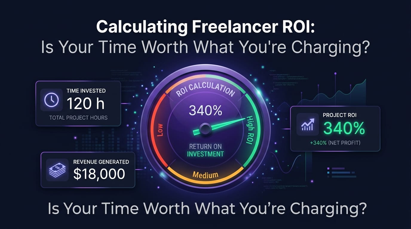 Calculating Freelancer ROI: Is Your Time Worth What You’re Charging?