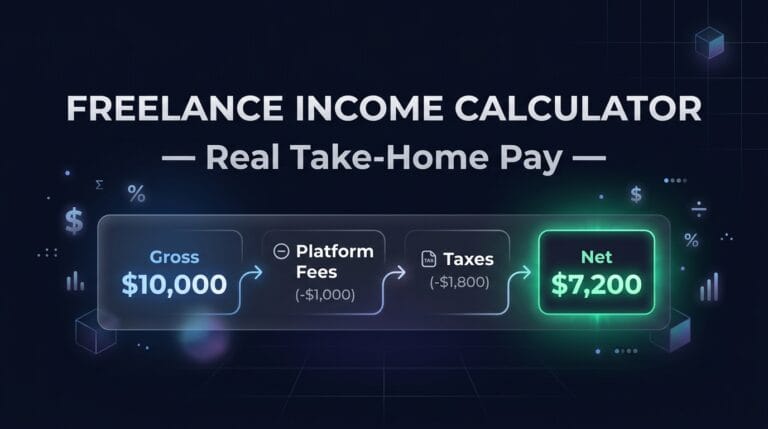 Freelance Income Calculator: How to Calculate Your Real Take-Home Pay