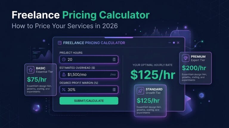 Freelance Pricing Calculator: How to Price Your Services in 2026