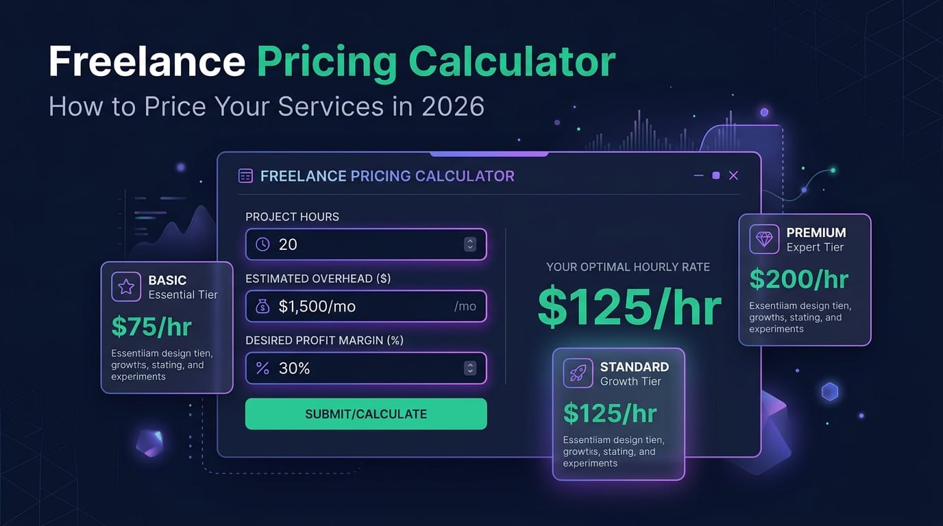 Freelance Pricing Calculator: How to Price Your Services in 2026