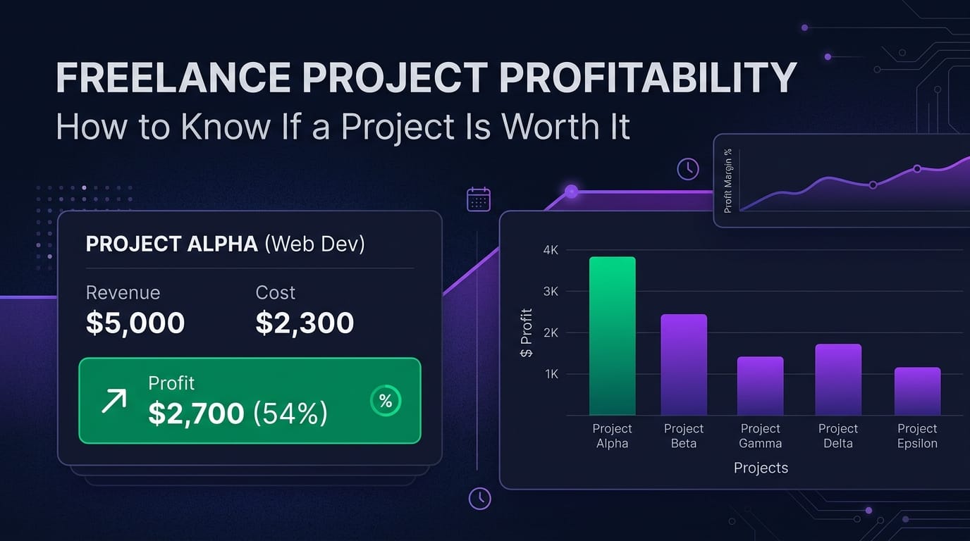 Freelance Project Profitability: How to Calculate If a Project Is Worth Taking