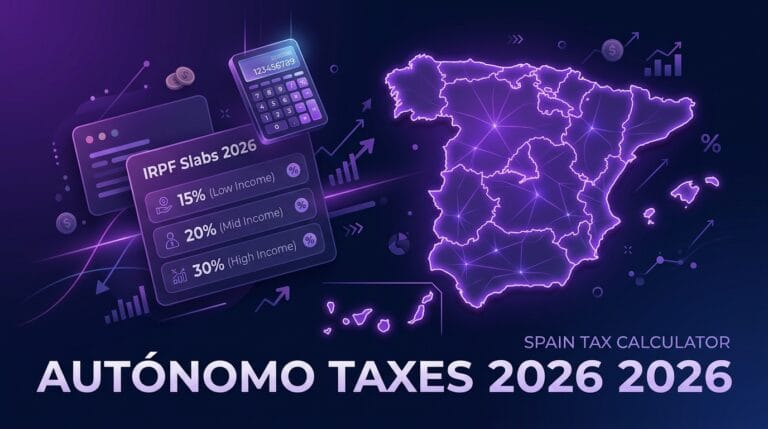 Autónomo Tax Calculator Spain 2026: What Self-Employed Workers Really Pay