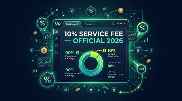 Upwork Service Fee 2026: The Official 10% Flat Rate Fully Explained