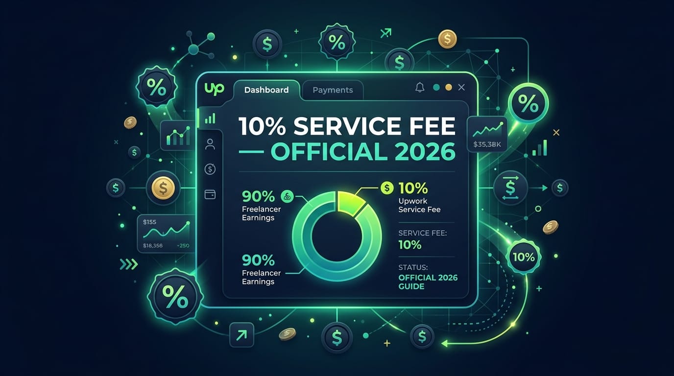 Upwork Service Fee 2026: The Official 10% Flat Rate Fully Explained